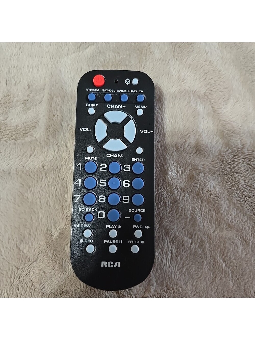 RCA Universal Remote Control Platinum Pro 4 Device RCR504BE